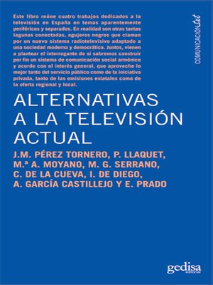 cover image of Alternativas a la televisión actual
